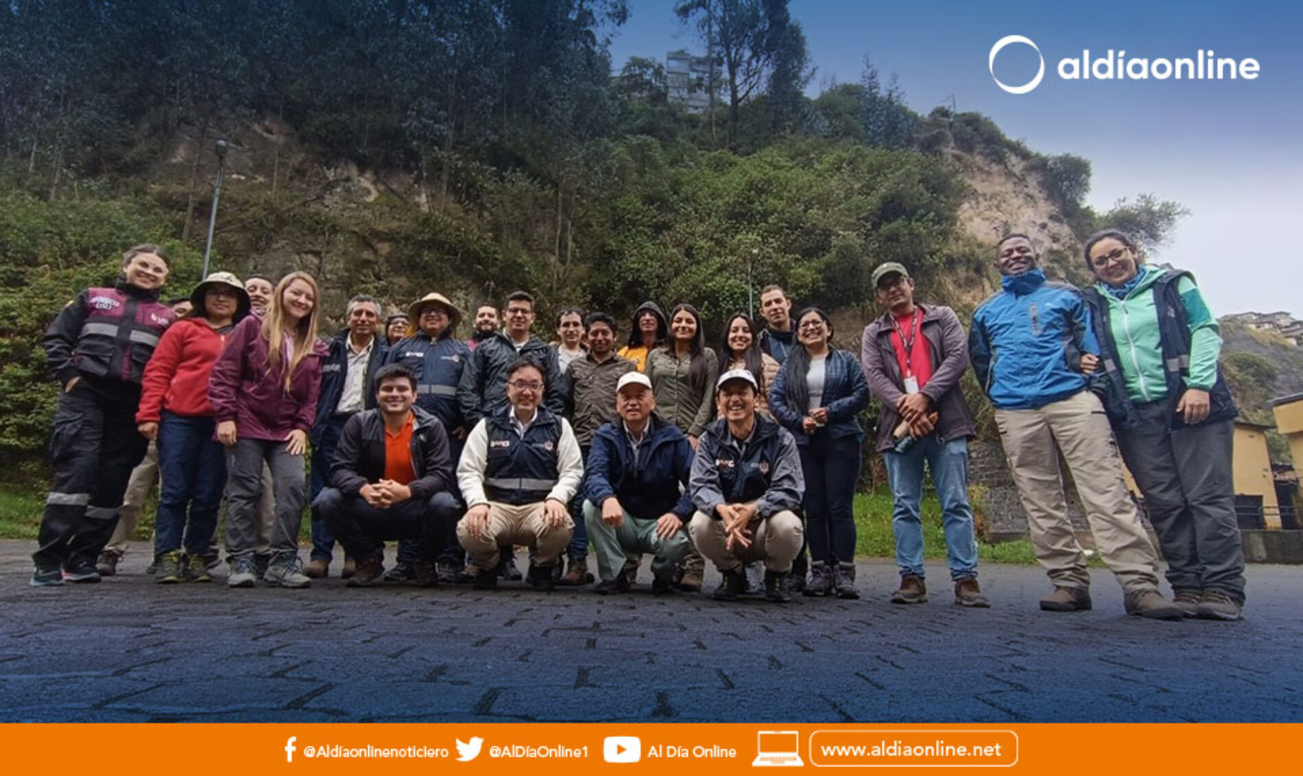 TÉCNICOS JAPONESES Y ECUATORIANOS BRINDAN CAPACITACIÓN EN METODOLOGÍAS PARA EVALUAR EL RIESGO POR MOVIMIENTOS EN MASA