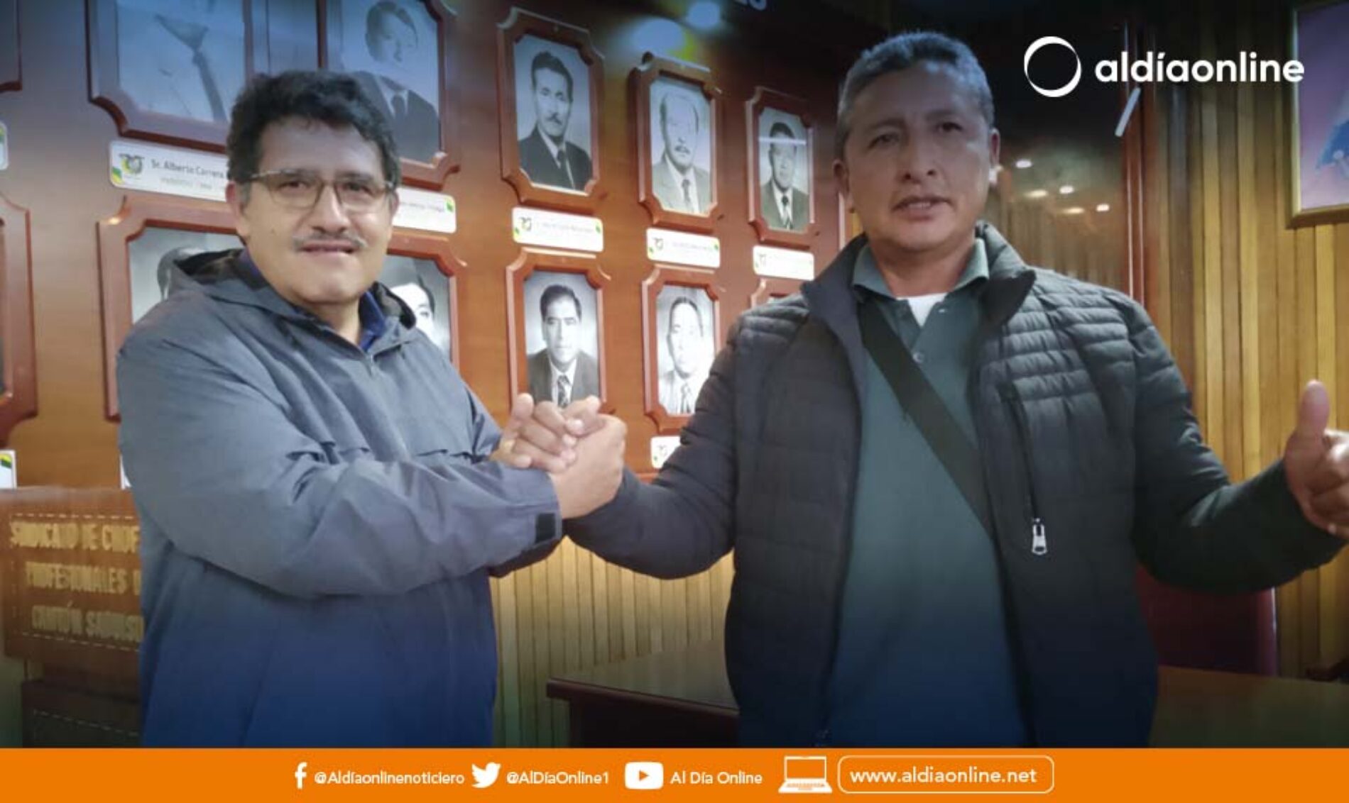 FERNANDO MENA MEDINA, REELECTO COMO SECRETARIO GENERAL DEL SINDICATO DE CHOFERES DE SAQUISILÍ (VIDEO)