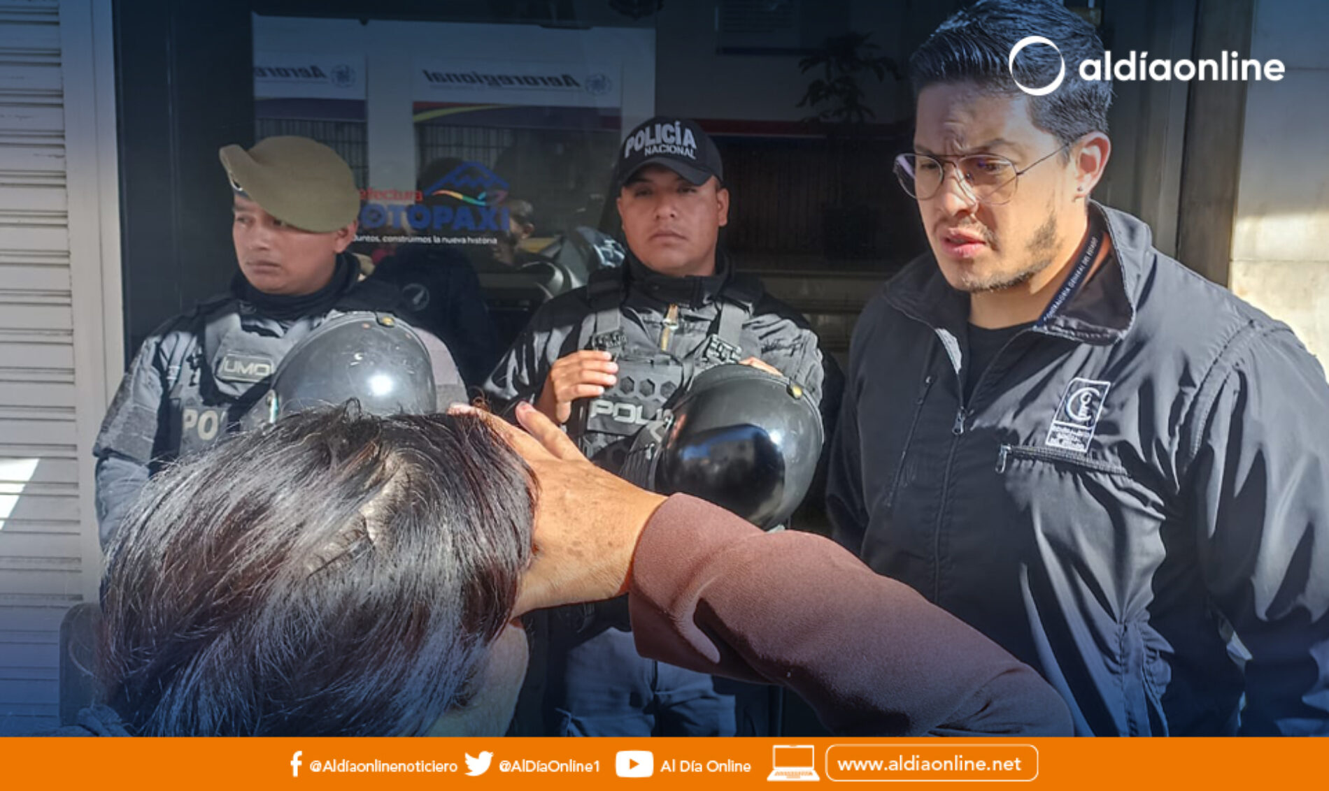 LOURDES TIBÁN EXIGE DISCULPAS PÚBLICAS A FISCAL POR ALLANAMIENTO DE LA PREFECTURA Y PATRONATO DE COTOPAXI (VIDEO)