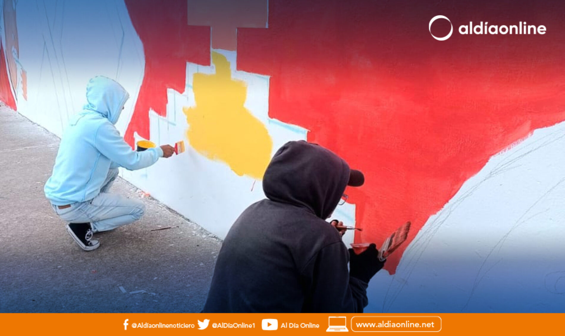 ESTUDIANTES DE DISEÑO GRÁFICO Y MULTIMEDIA DEL IST VICENTE  LEÓN  REALIZÓ MURALES EN ZUMBAHUA