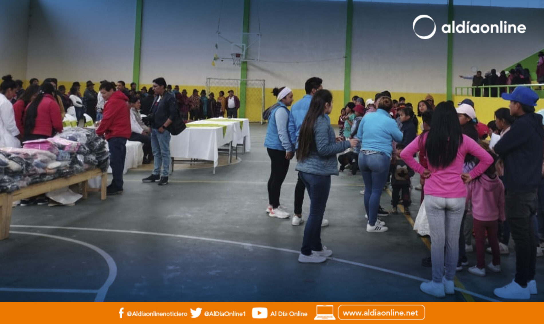 PATRONATO PROVINCIAL DE COTOPAXI HIZO ENTREGA DE KITS DE VESTIMENTA EN SAQUISILÍ A PERSONAS VULNERABLES