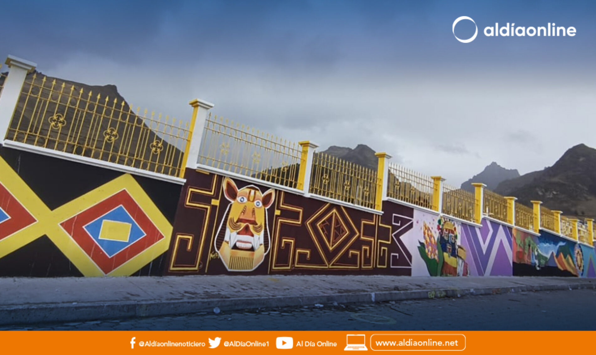 ESTUDIANTES DE DISEÑO GRÁFICO Y MULTIMEDIA DEL IST VICENTE  LEÓN  REALIZÓ MURALES EN ZUMBAHUA
