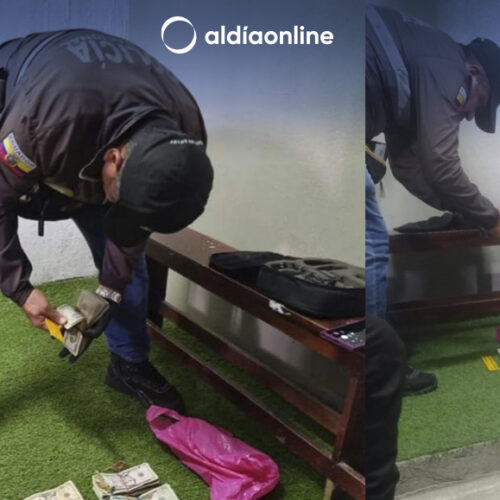 DEJARON FUNDA CON UN “CARIÑITO” EN EL CAMERINO DE  ÁRBITROS DEL PARTIDO D. QUEVEDO – LEONES