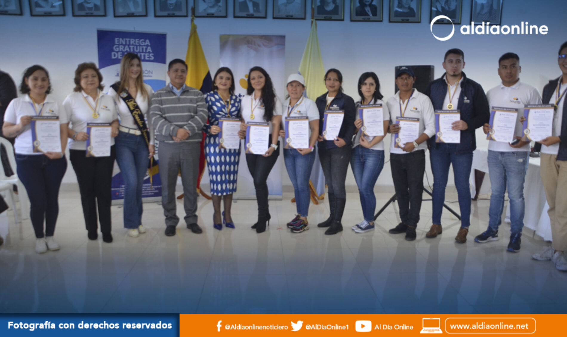PATRONATO  DE LATACUNGA Y FUNDACIÓN VISTA PARA TODOS REALIZARON CAMPAÑA OFTALMOLÓGICA (VIDEOS)