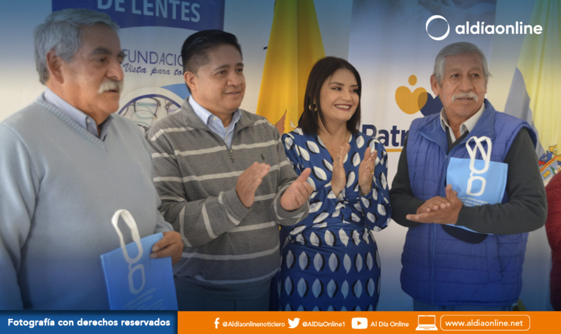 PATRONATO  DE LATACUNGA Y FUNDACIÓN VISTA PARA TODOS REALIZARON CAMPAÑA OFTALMOLÓGICA (VIDEOS)