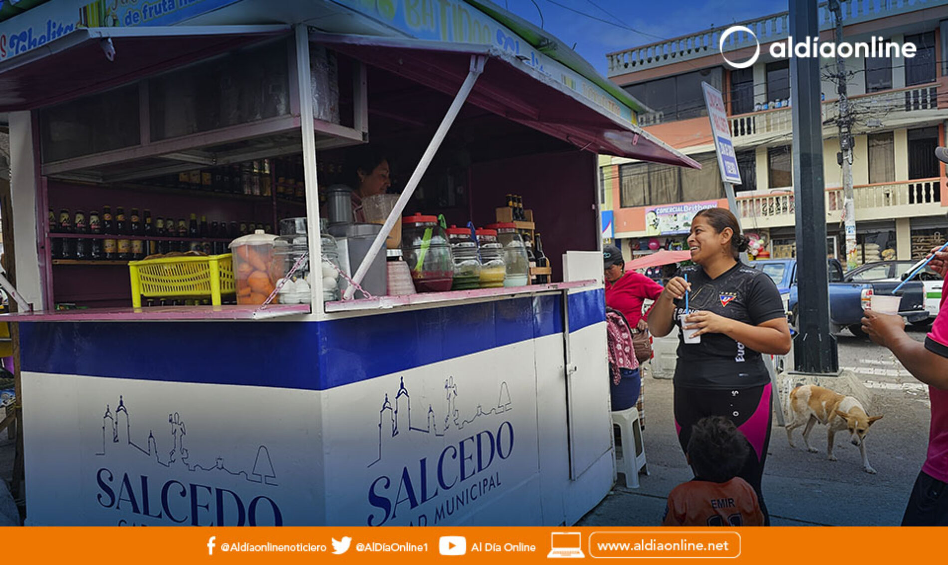 PLAZA ELOY ALFARO DE SALCEDO SE REORGANIZA Y OFRECE UNA NUEVA IMAGEN A SUS “CASERITOS”