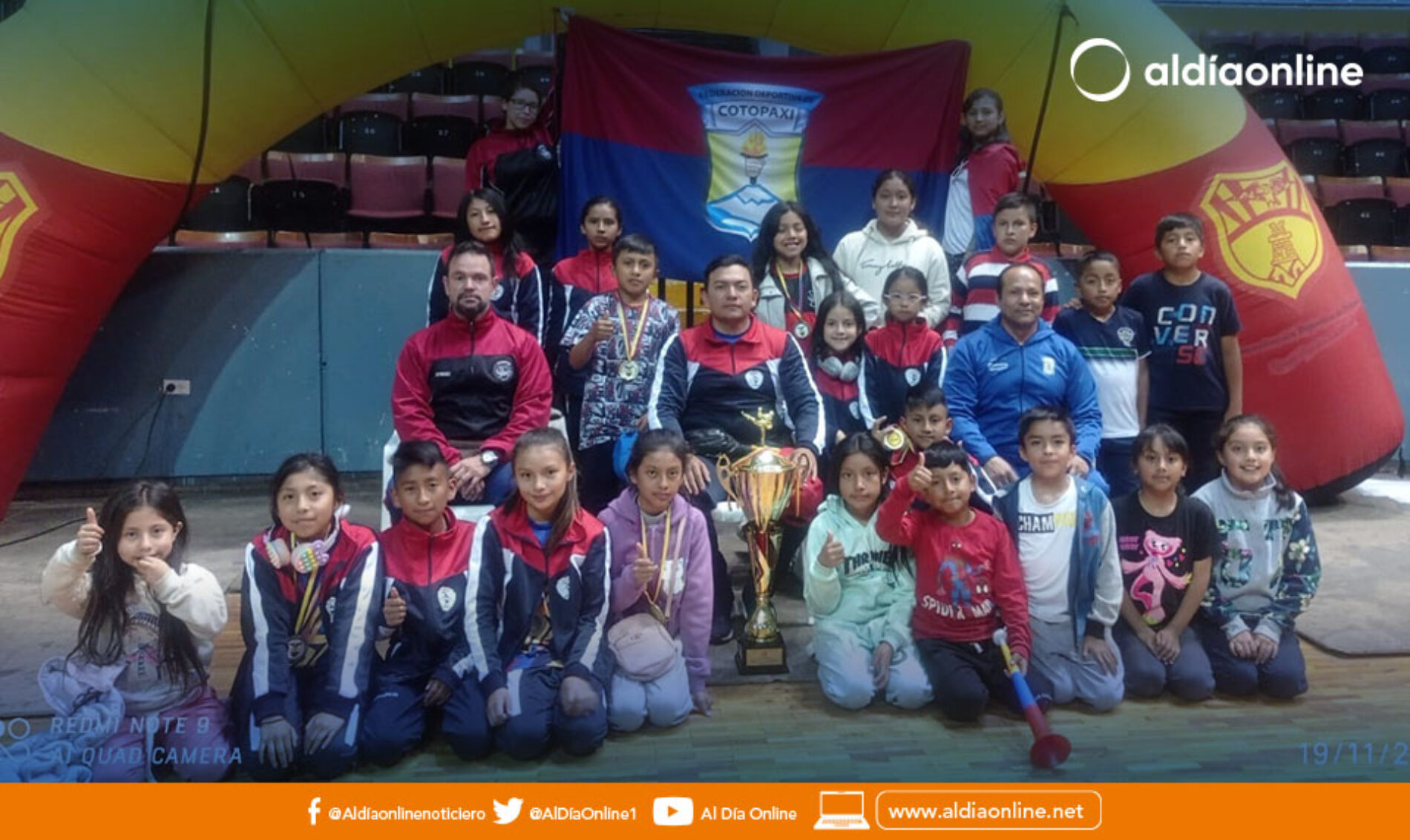 COTOPAXI VICECAMPEÓN NACIONAL 2023 EN KARATE DO INFANTIL