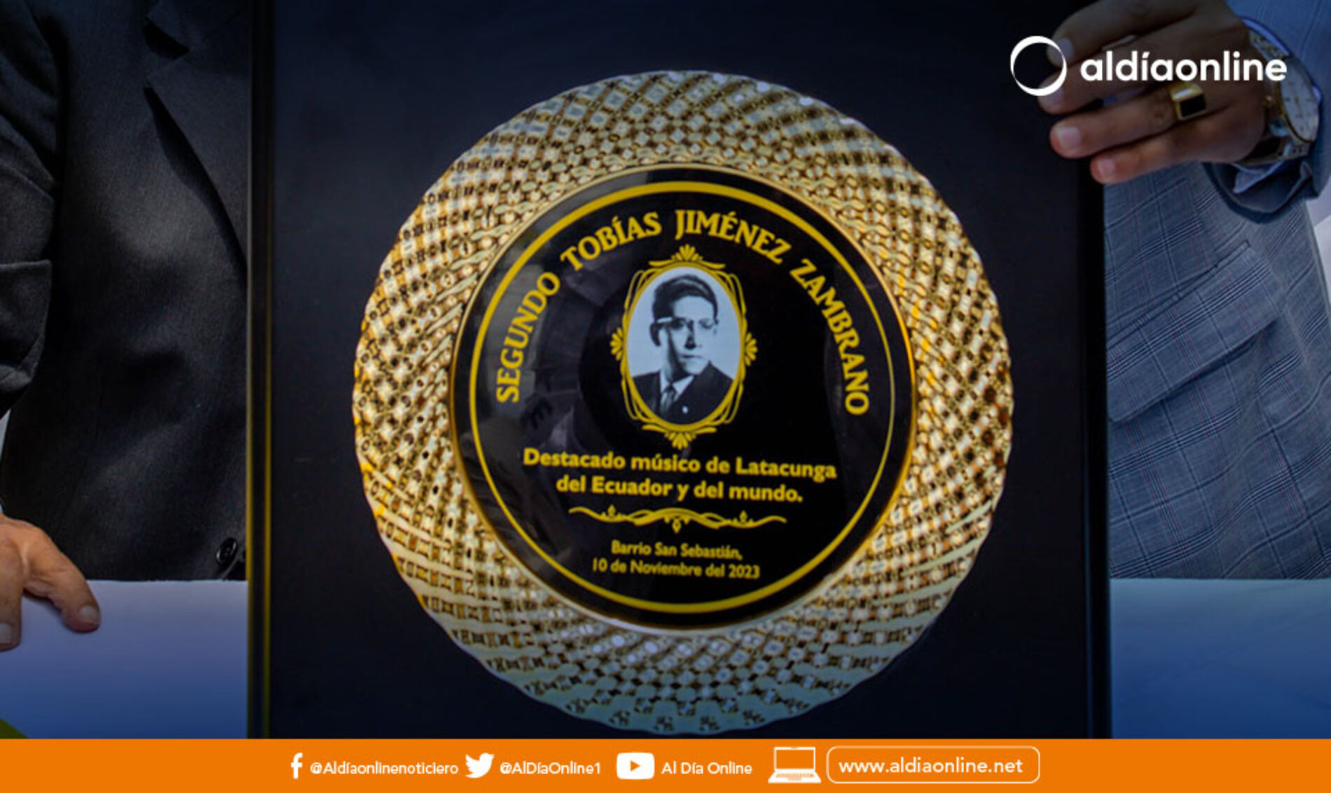 MUNICIPIO RINDE HOMENAJE A SEGUNDO TOBÍAS JIMÉNEZ PROMOTOR DE LA MÚSICA EN EL CANTÓN