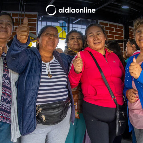ALCALDE INAUGURA PRIMER PUNTO SEGURO EN LATACUNGA UBICADO EN LA PLAZOLETA EL SALTO