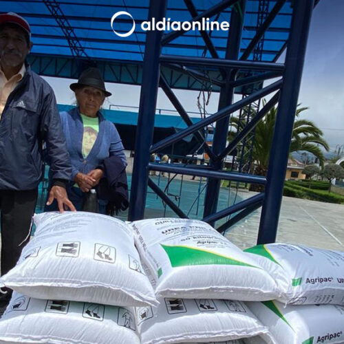 UREA SUBVENCIONADA BENEFICIA A 550 PEQUEÑOS PRODUCTORES DE SIGCHOS