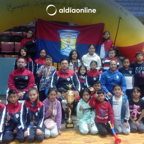 COTOPAXI VICECAMPEÓN NACIONAL 2023 EN KARATE DO INFANTIL