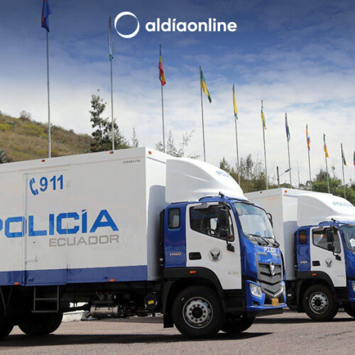 10.000 NUEVOS CHALECOS Y 10 CAMIONES SE SUMAN AL FORTALECIMIENTO DE LA POLICÍA NACIONAL