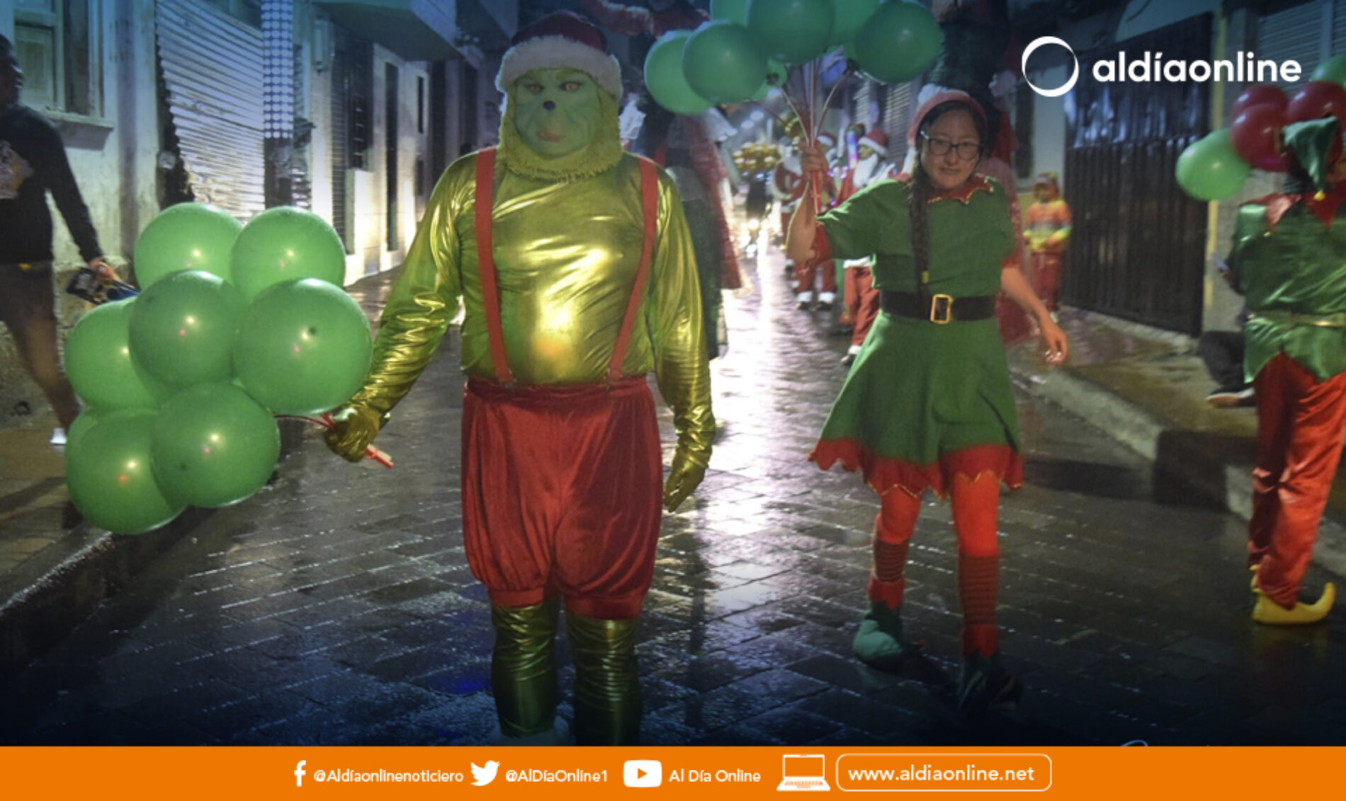 DESFILE DE LUCES, MAGIA Y COLORIDO NAVIDAD 2023 VIVIERON LOS PUJILENSE