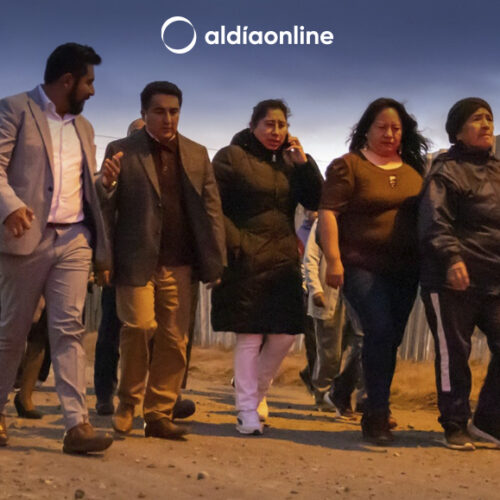 ALCALDE RECORRE JUNTO A ACTORES SOCIALES PARROQUIAS DONDE SE EJECUTARÁN VARIAS OBRAS
