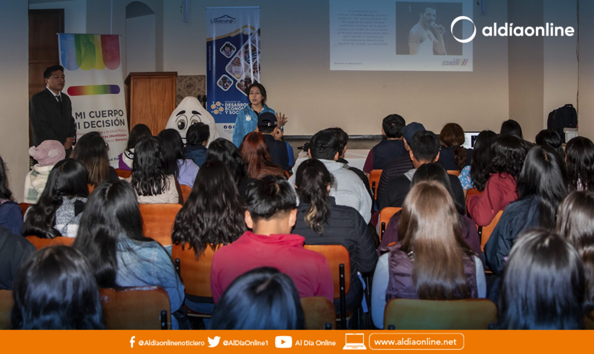 CHARLA SOBRE LA PREVENCIÓN DEL VIH Y SALUD SEXUAL PARA JÓVENES
