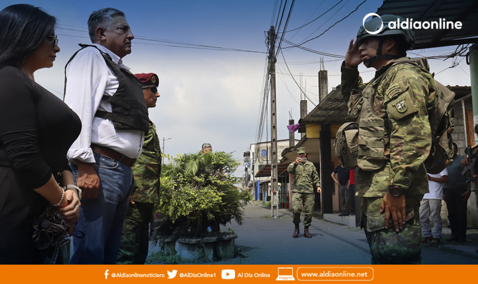 GOBERNACIÓN DE COTOPAXI Y FUERZAS ARMADAS REALIAZAN OPERATIVOS DE CONTROL EN EL CANTÓN LA MANÁ