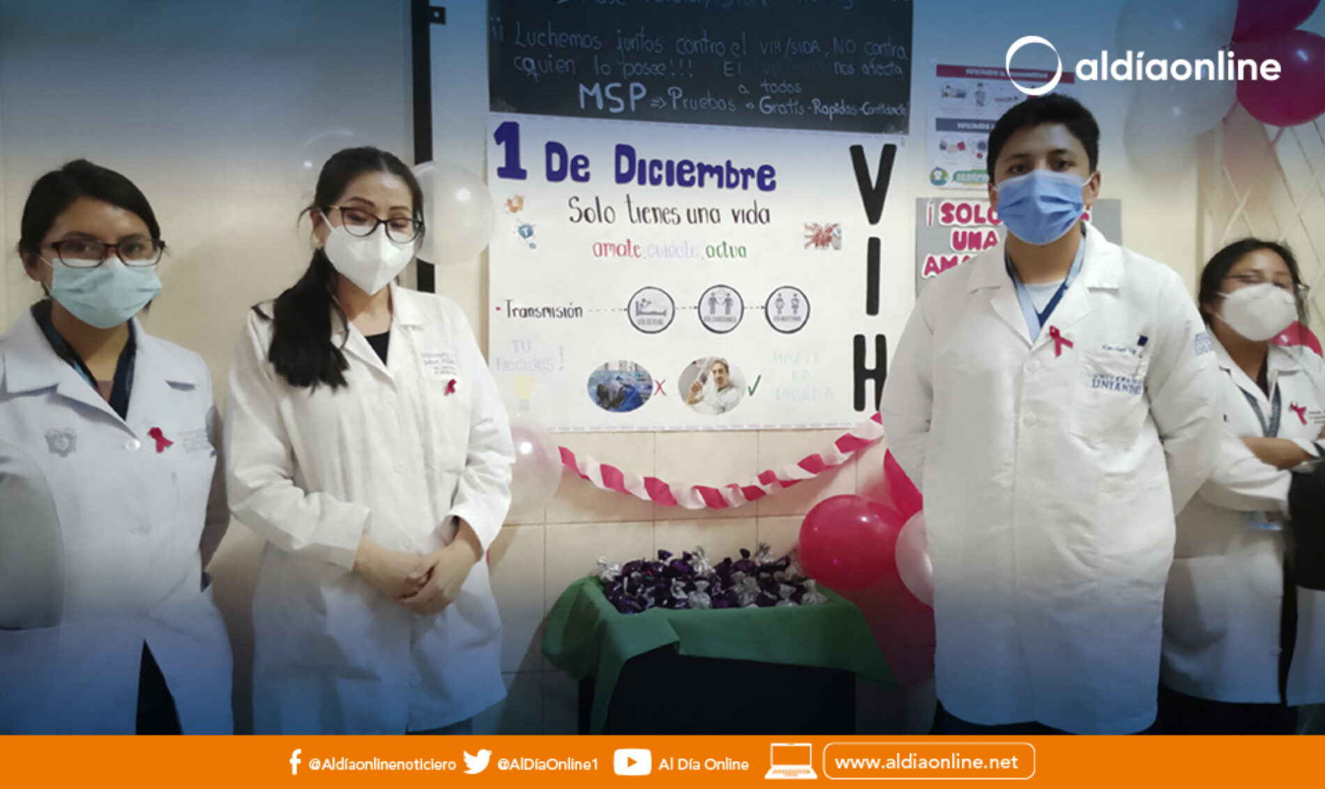 HOSPITAL LATACUNGA REALIZÓ CASA ABIERTA SOBRE LA PREVENCIÓN DEL VIH SIDA.(VIDEO)
