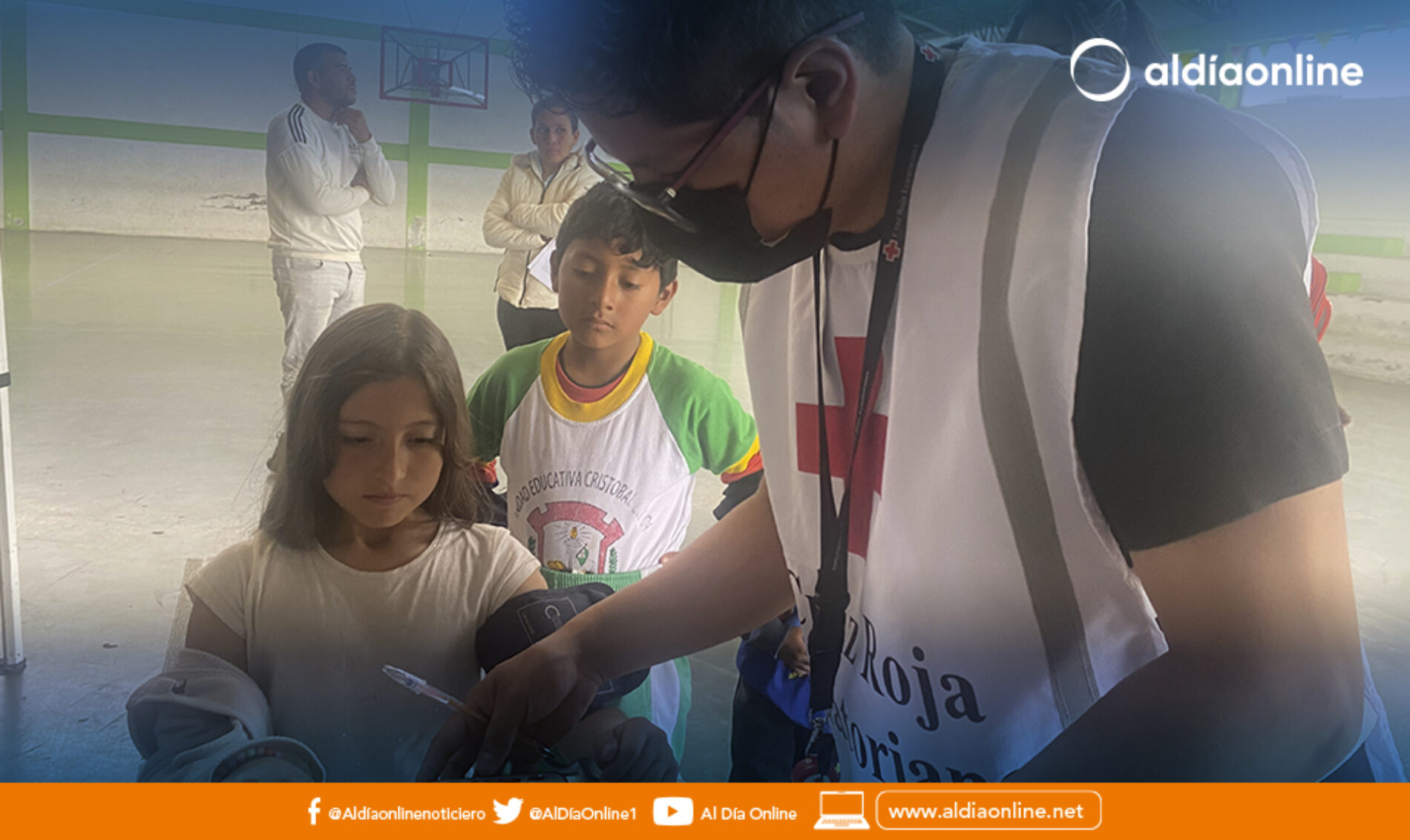 CRUZ ROJA ECUATORIANA JUNTA PROVINCIAL DE COTOPAXI REALIZARON BRIGADAS MÉDICAS  Y SENSIBILIZACIÓN DE HÁBITOS SALUDABLES