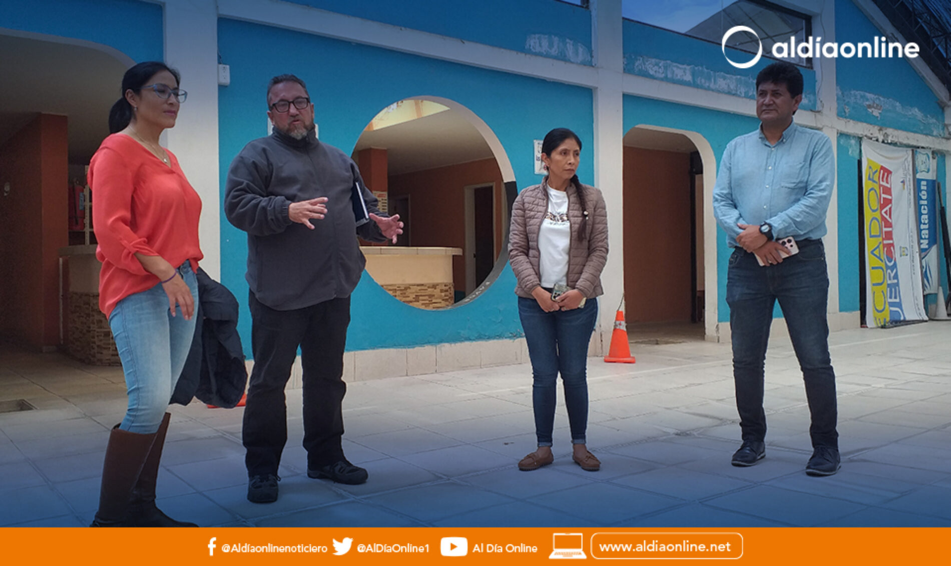 ASAMBLEISTA ANA HERRERA PRESIDENTA DE LA COMISIÓN SALUD Y DEPORTES REALIZÓ RECORRIDO POR LAS INSTALACIONES DE FEDE COTOPAXI