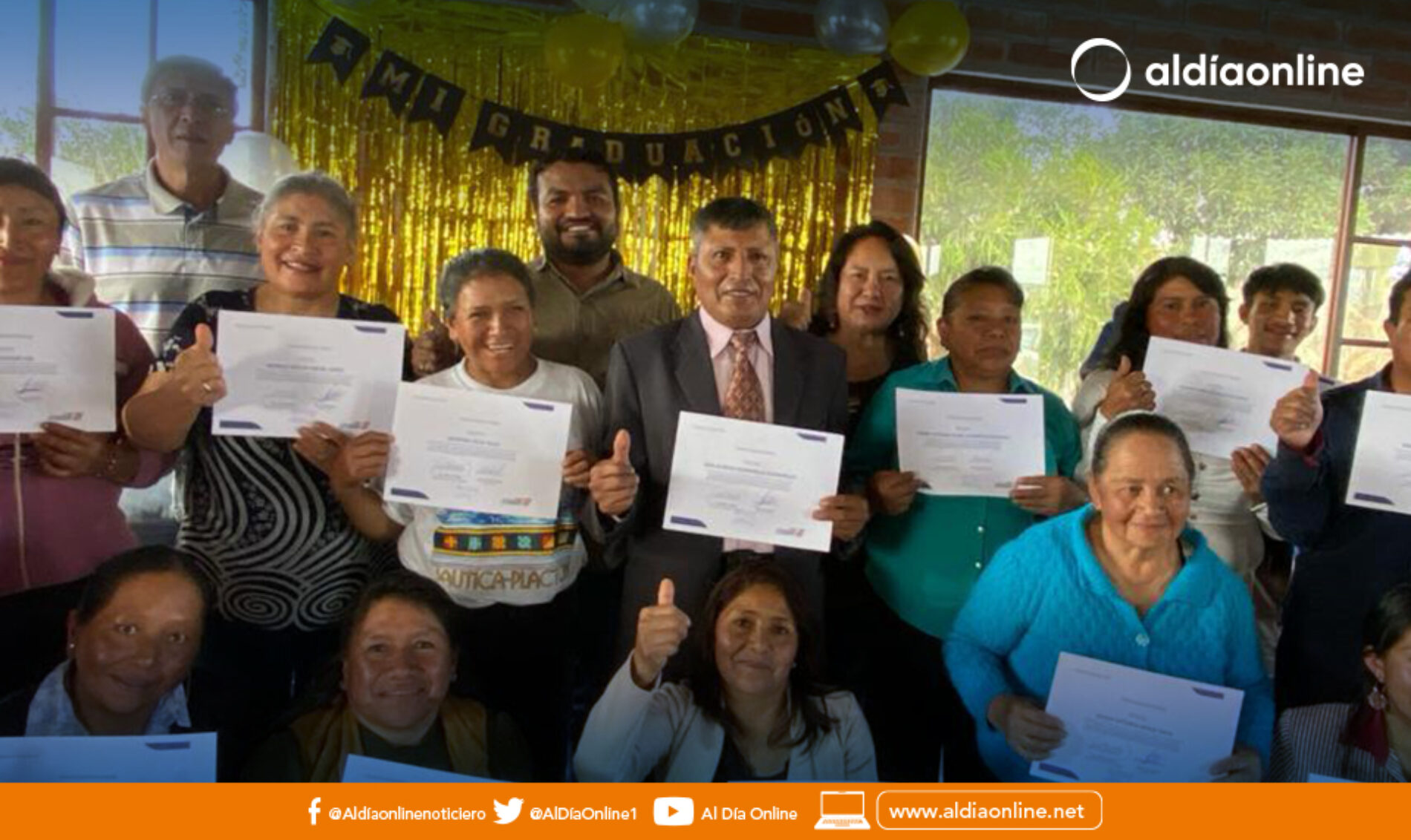 185 PRODUCTORES DE COTOPAXI RECIBEN SU CERTIFICADO EN PRODUCCIÓN SUSTENTABLE AGROECOLÓGICA