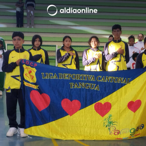 INAUGURACIÓN DEL FESTIVAL DEPORTIVO INTERCANTONAL COTOPAXI 2023