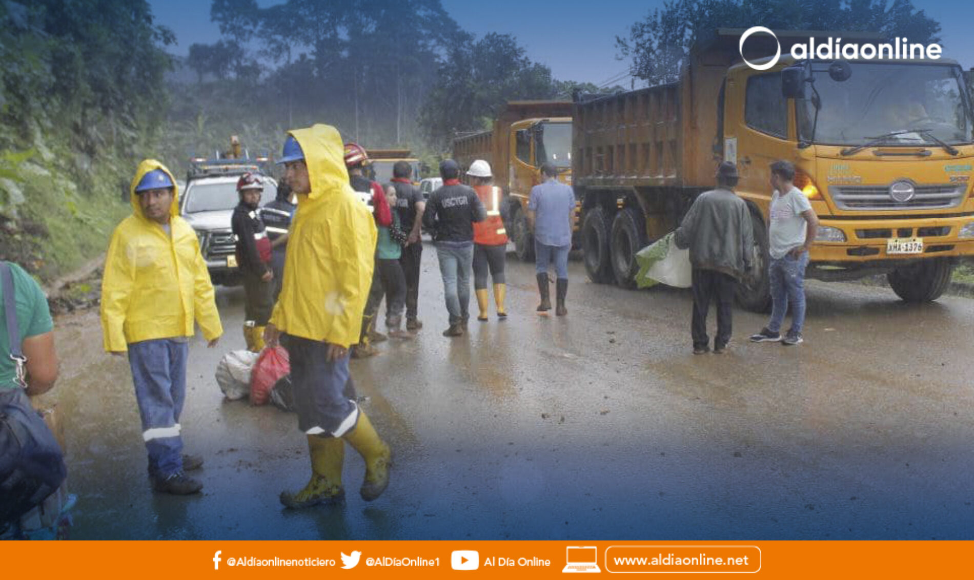 VÍA ESTATAL E-30 QUE CONECTA LATACUNGA-PUJILÍ-LA MANÁ CERRADA AL TRÁFICO VEHICULAR (VIDEO)