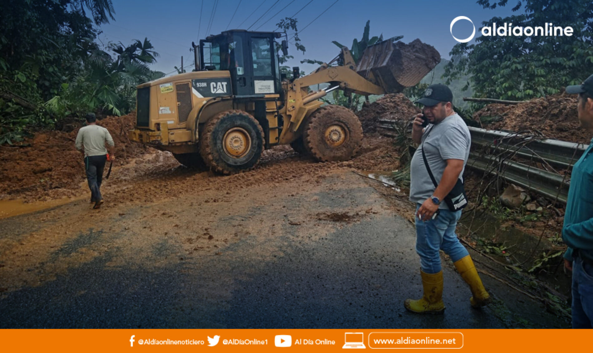 VÍA ESTATAL E-30 QUE CONECTA LATACUNGA-PUJILÍ-LA MANÁ CERRADA AL TRÁFICO VEHICULAR (VIDEO)