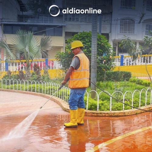 PARQUES DEL CANTÓN PANGUA LE DAN TRAMIENTO  LA UNIDAD DE GESTIÓN AMBIENTAL