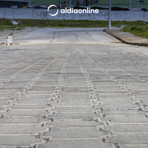 CIUDADELA UNIVERSITARIA RECIBE DEL MUNICIPIO DE LATACUNGA ADOQUINADO EN VARIAS CALLES (VIDEO)