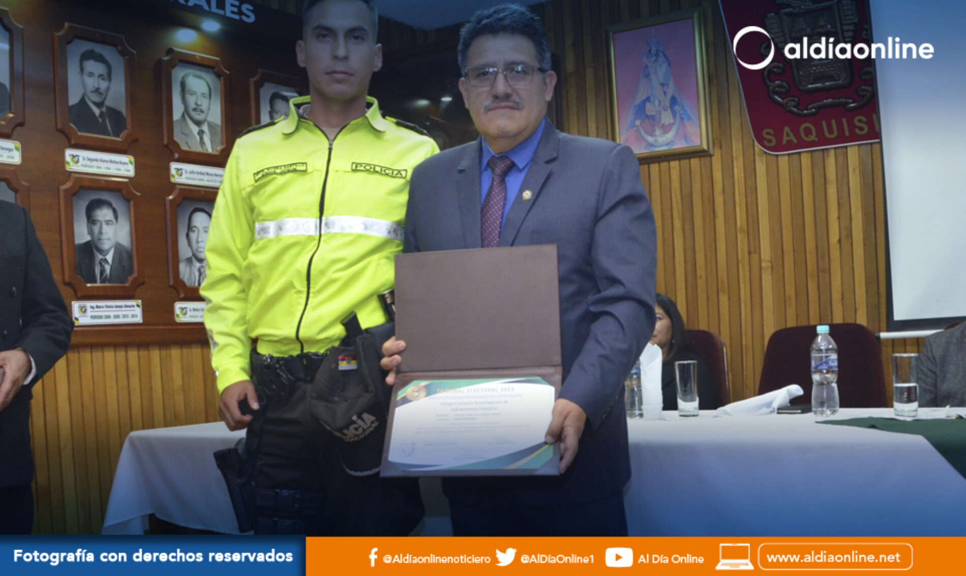 POSESIONADO COMITÉ EJECUTIVO SINDICATO DE CHOFERES PROFESIONALE DEL CANTÓN SAQUISILÍ (VIDEOS)