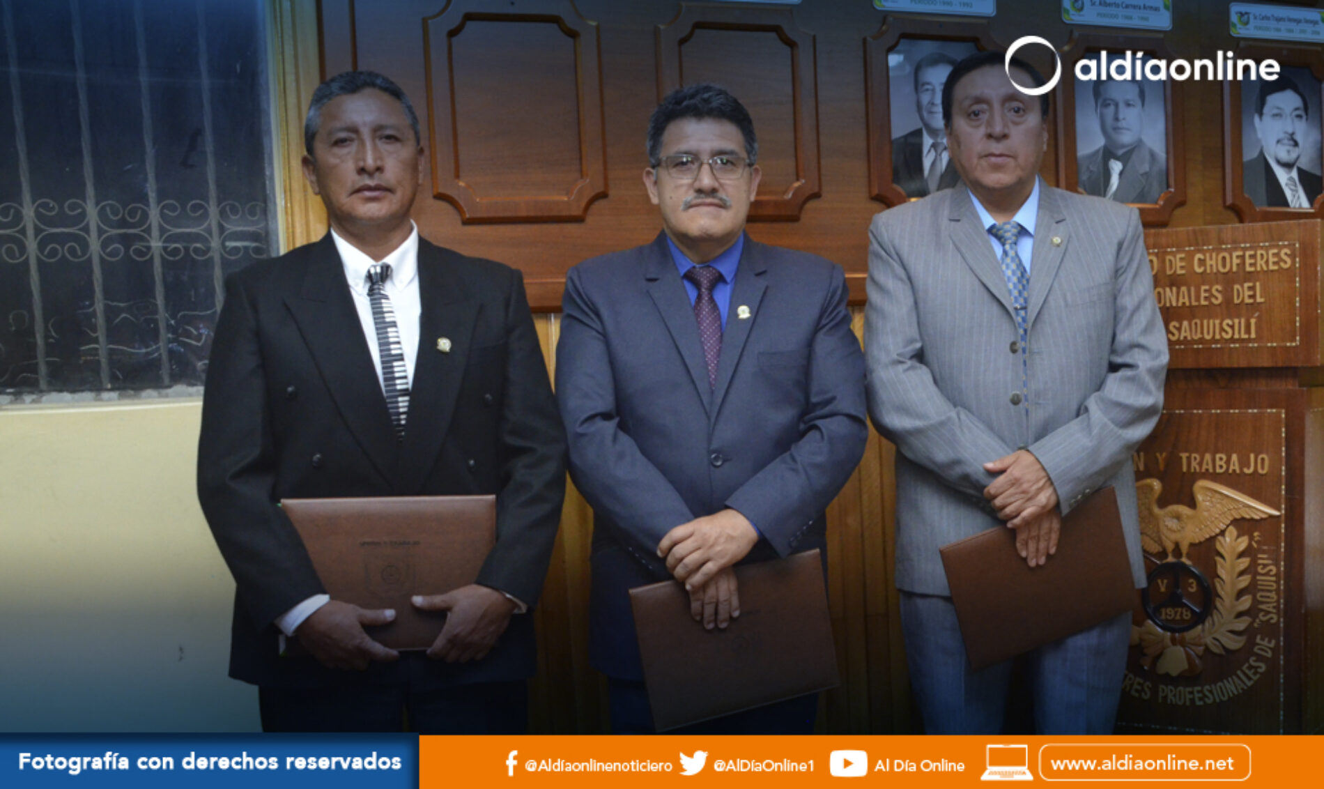 POSESIONADO COMITÉ EJECUTIVO SINDICATO DE CHOFERES PROFESIONALE DEL CANTÓN SAQUISILÍ (VIDEOS)