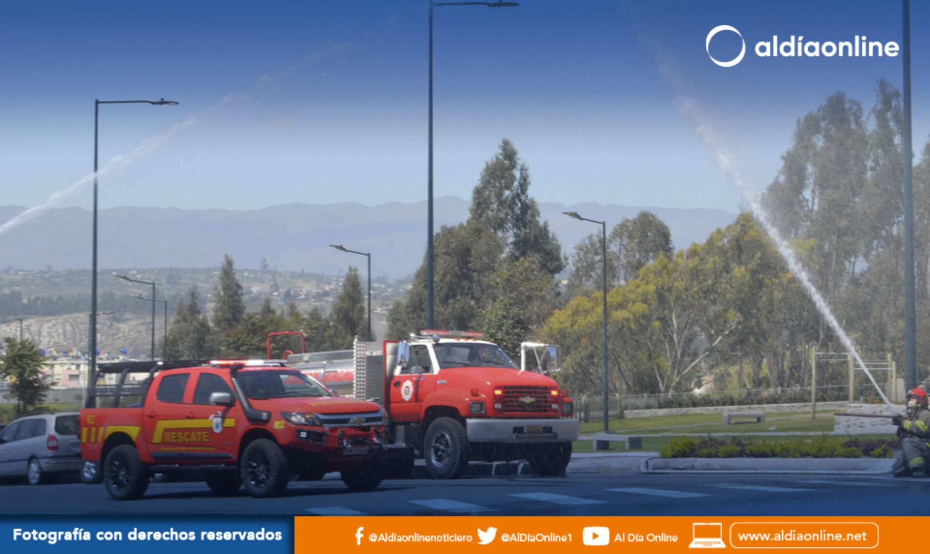BOMBEROS DE LATACUNGA CUENTA CON NUEVOS VEHÍCULOS Y EQUIPOS TECNOLÓGICOS (VIDEO)