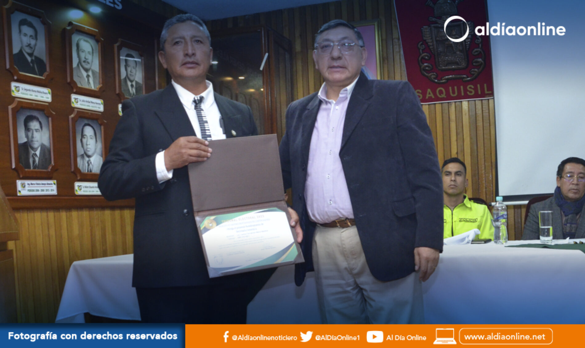 POSESIONADO COMITÉ EJECUTIVO SINDICATO DE CHOFERES PROFESIONALE DEL CANTÓN SAQUISILÍ (VIDEOS)