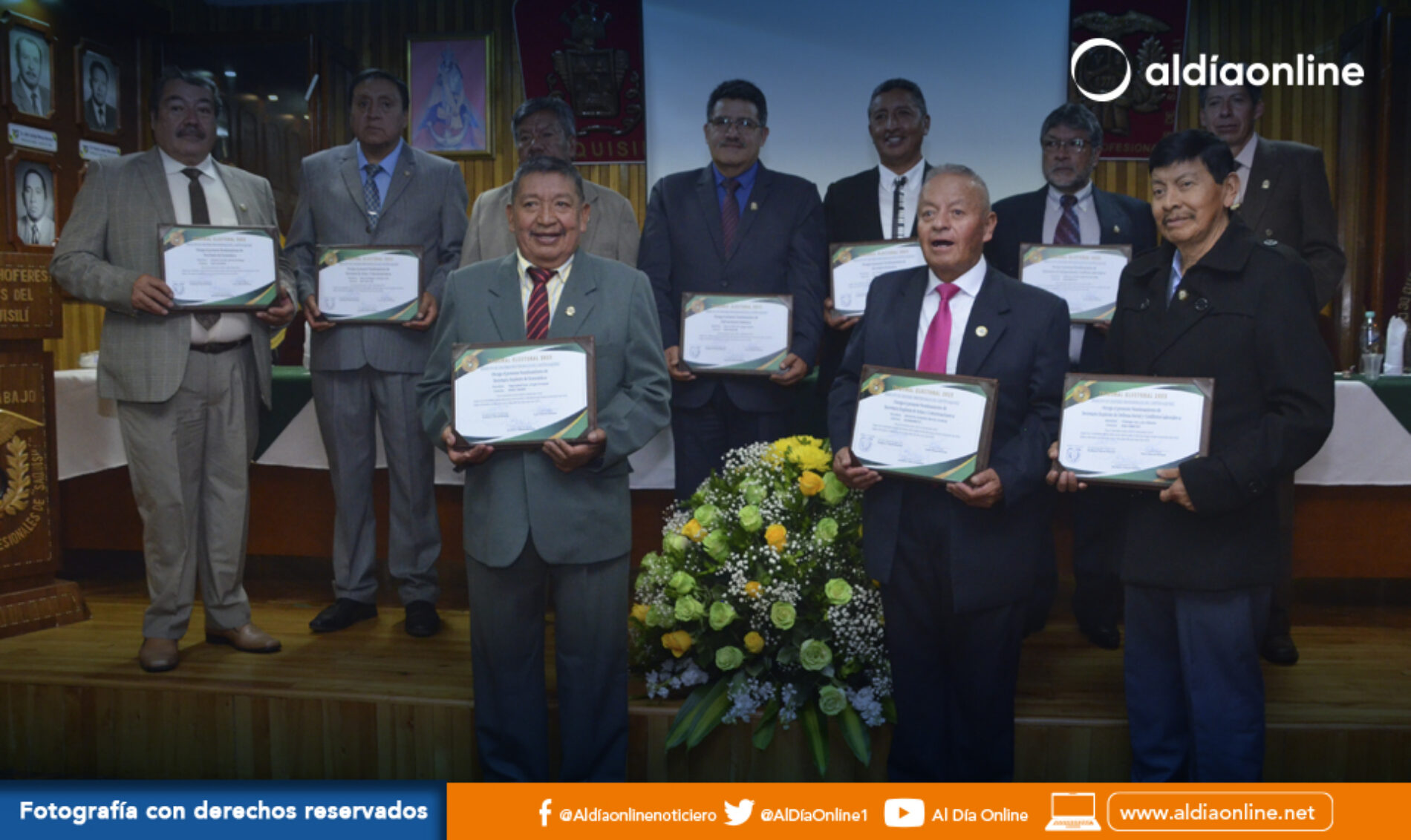 POSESIONADO COMITÉ EJECUTIVO SINDICATO DE CHOFERES PROFESIONALE DEL CANTÓN SAQUISILÍ (VIDEOS)