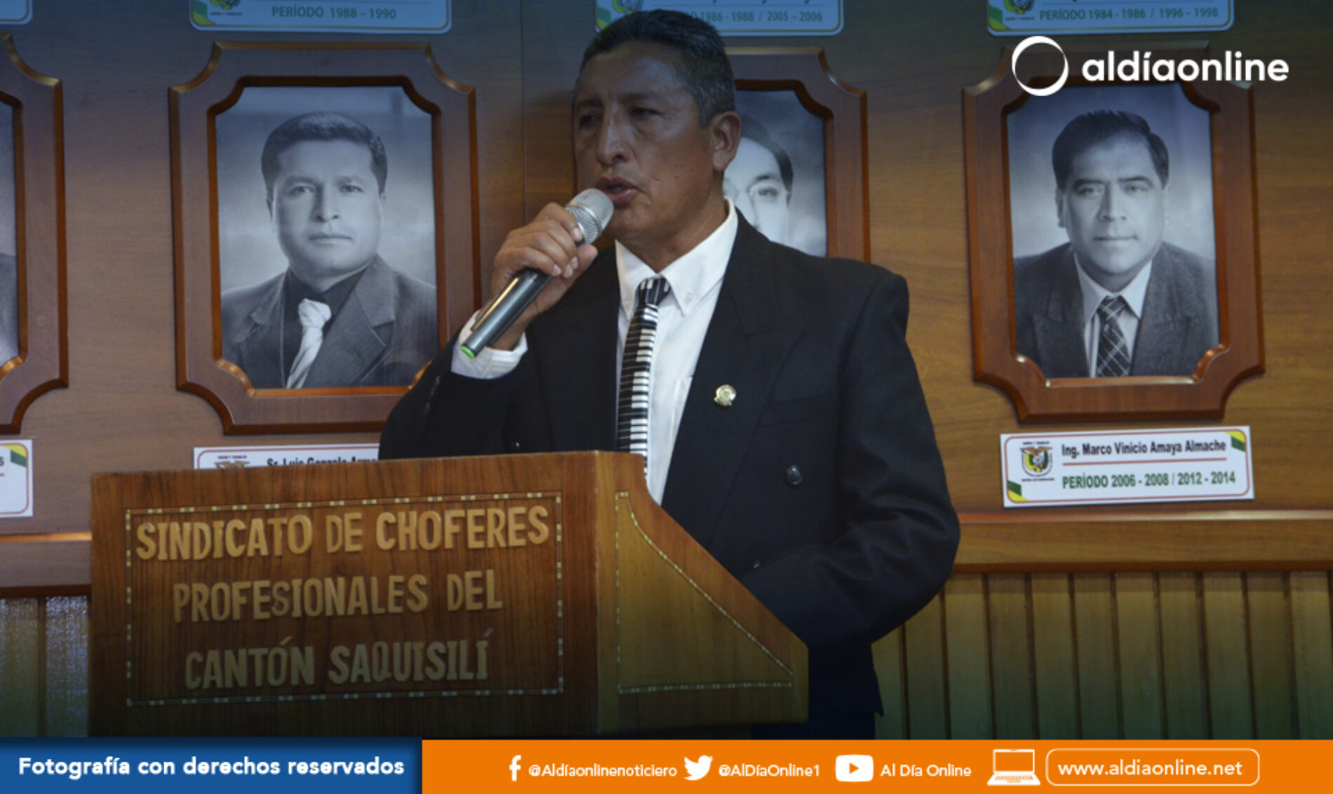 POSESIONADO COMITÉ EJECUTIVO SINDICATO DE CHOFERES PROFESIONALE DEL CANTÓN SAQUISILÍ (VIDEOS)