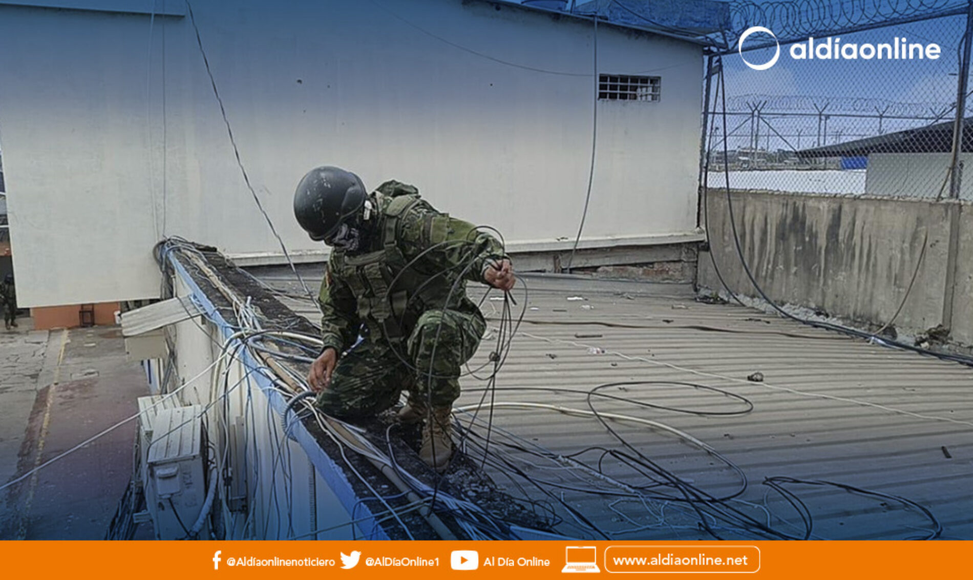 MILITARES DEJAN SIN INTERNET Y TELEVISIÓN SATELITAL A PRESOS DE LA CÁRCEL DE MACHALA