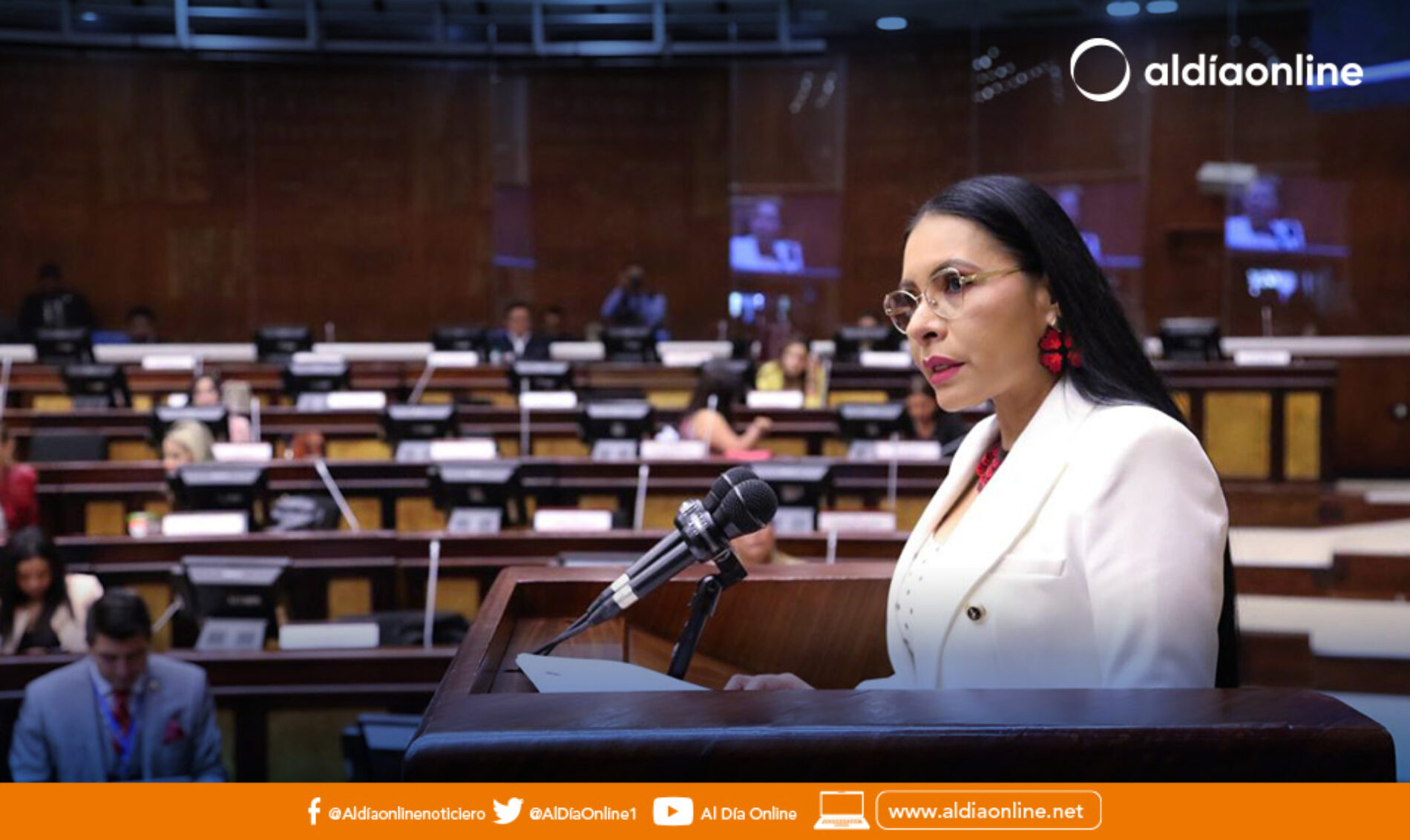 PRESIDENTA CNE  PRESENTÓ INFORME DE LABORES 2023 A LA ASAMBLEA NACIONAL