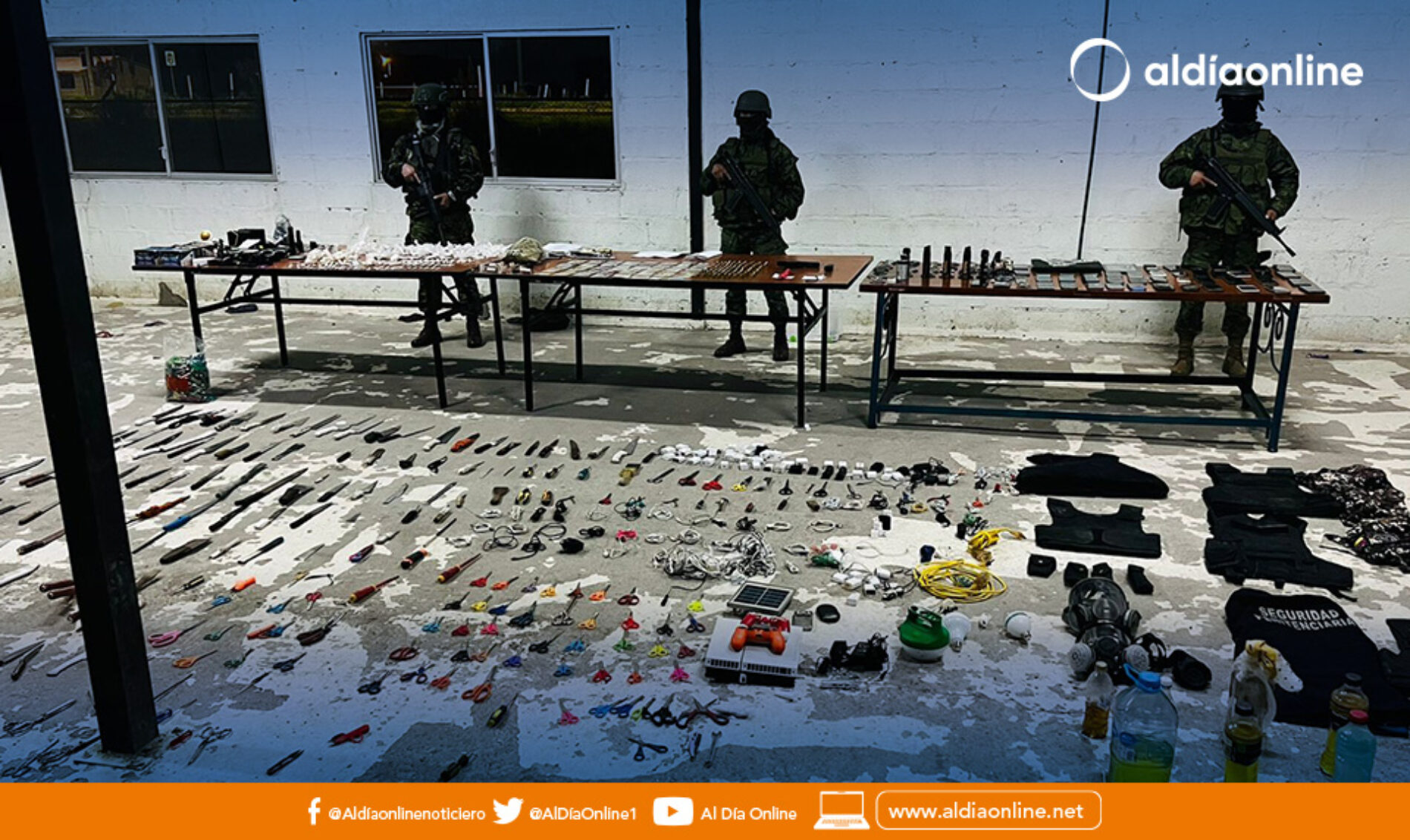 CENTRO DE PRIVACIÓN DE LIBERTAD DE COTOPAXI ES INTERVENIDO POR FUERZAS ARMADAS.