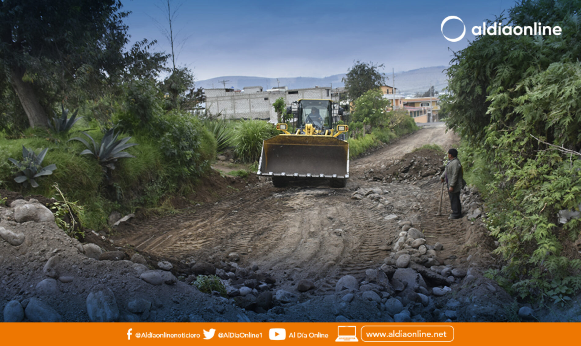 ARRANCAN LOS TRABAJOS DE ADOQUINADO DE LA CALLE PRINCIPAL DEL BARRIO CENSO-ANCHILIVÍ SALCEDO