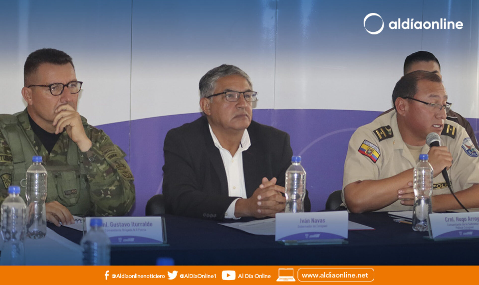 CONSEJO DE SEGURIDAD CIUDADANA DE COTOPAXI REALIZÓ EVALUACIÓN PARA FORTALECER MEDIDAS DE SEGURIDADES EN LA PROVINCIA