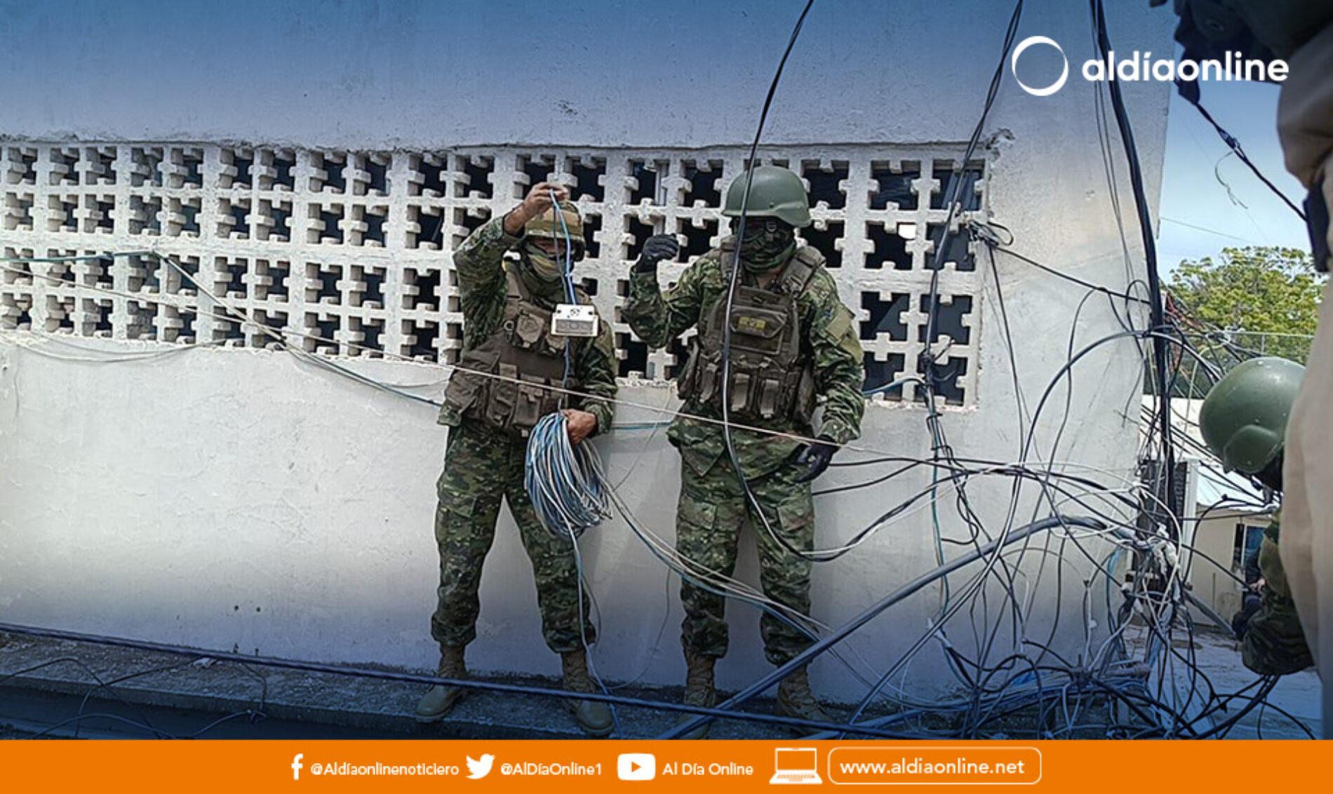 MILITARES DEJAN SIN INTERNET Y TELEVISIÓN SATELITAL A PRESOS DE LA CÁRCEL DE MACHALA