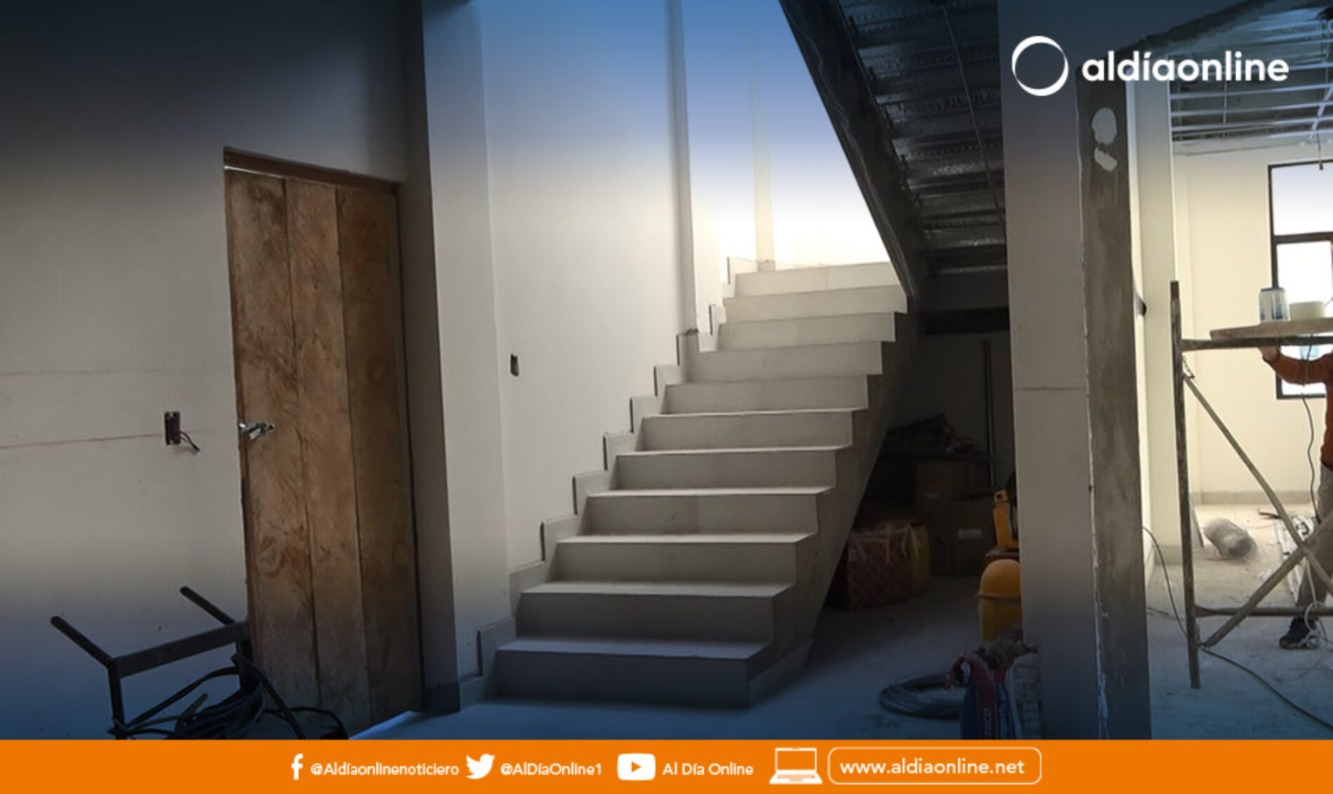 CONSTRUCCIÓN DEL EDIFICACIÓN DEL CUERPO DE BOMBEROS DE LATACUNGA EN EL CENTRO URBANO  TIENE UN AVANCE DEL 90%.(VIDEO)