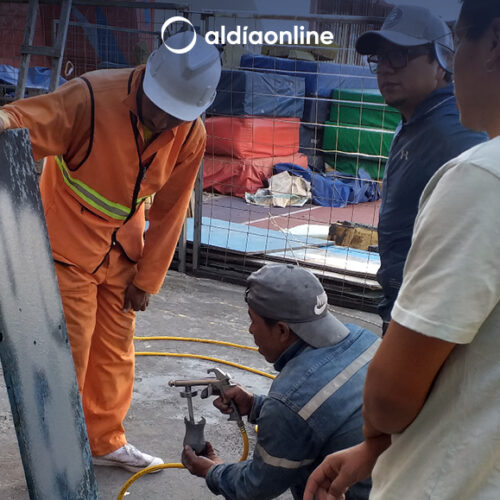 FEDE COTOPAXI REALIZA POTENCIACIÓN DEL MURO DE ESCALADA