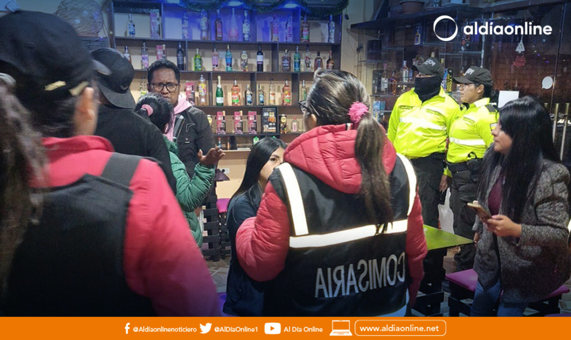 COMISARIA DE LATACUNGA REALIZÓ OPERATIVOS DE CONTROL DURANTE EL FERIADO DE NAVIDAD Y FIN DE AÑO.(VIDEO)