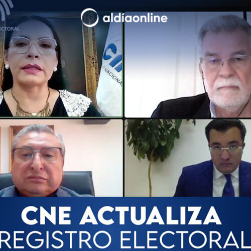 CNE ACTUALIZA REGISTRO ELECTORAL