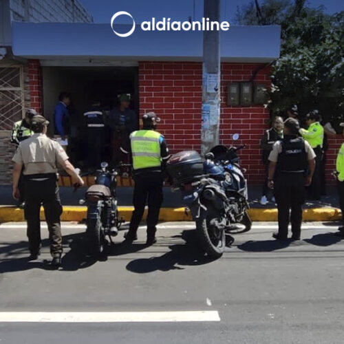 COMISARÍA NACIONAL DE LATACUNGA REALIZÓ OPERATIVO INTERINSTITUCIONAL DE SEGURIDAD CIUDADANA.