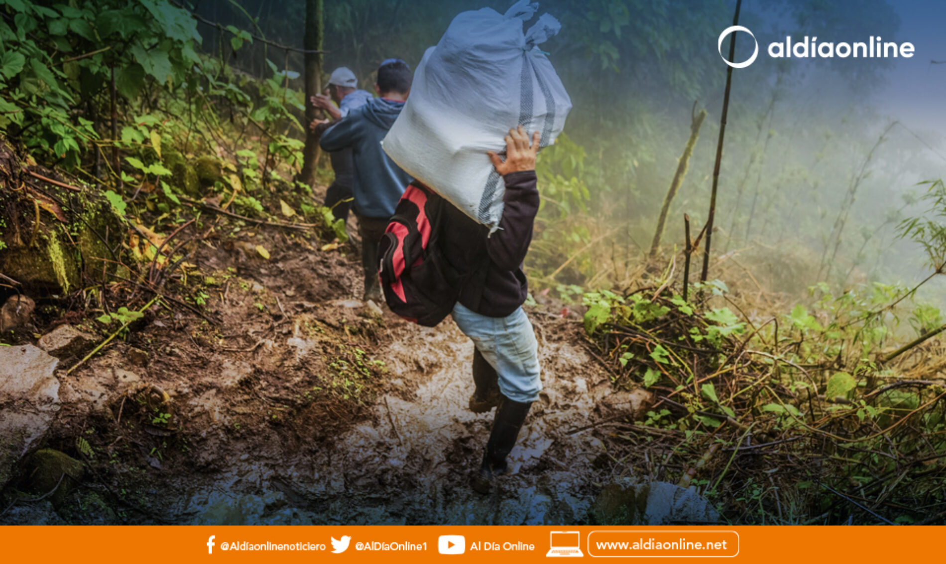 VÍA SAN FRANCISCO – CHACA (PANGUA) SE SUFRE RETRAZO EN HABILITACIÓN POR FUERTE INVIERNO EN LA ZONA