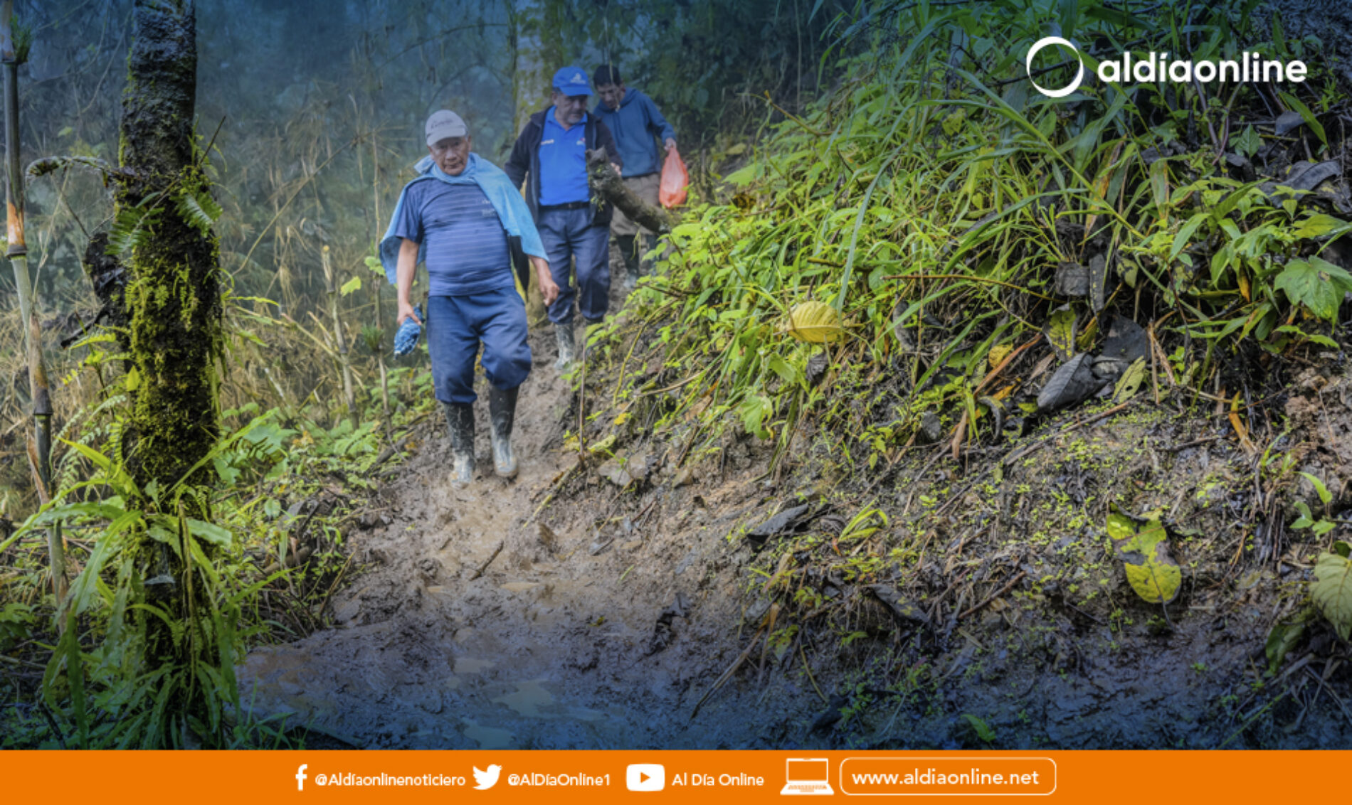 VÍA SAN FRANCISCO – CHACA (PANGUA) SE SUFRE RETRAZO EN HABILITACIÓN POR FUERTE INVIERNO EN LA ZONA