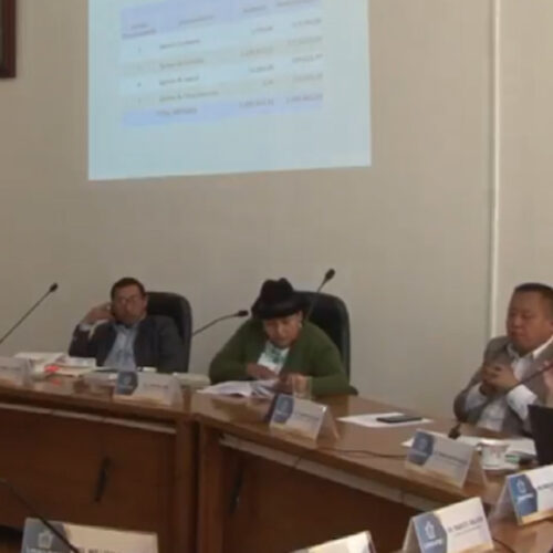 FABRICIO TINAJERO PONE EN CONOCIMIENTO PRIMERA REFORMA PRESUPUESTARÍA POR $3’689.000 DÓLARES REALIZA GAD. LATACUNGA