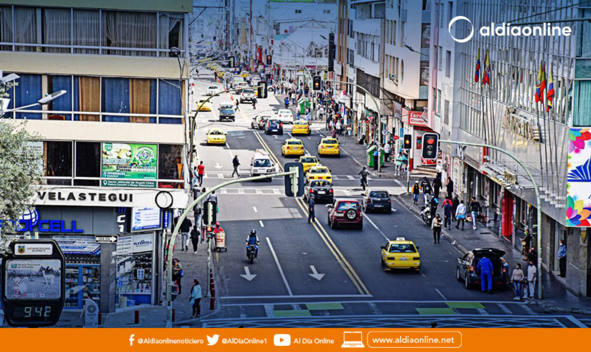 “REVENTONES” EN AVENIDA CEVALLOS AMBATO